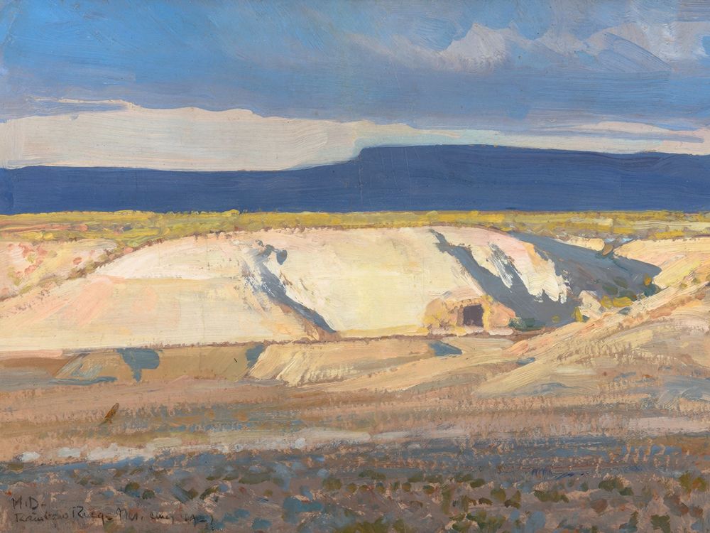 Opal Mine, Rainbow Ridge, Nevada 1927 art print by Maynard Dixon for $57.95 CAD