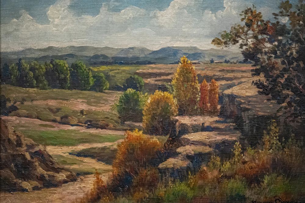 Panoramic Landscape 1936 art print by Maynard Dixon for $57.95 CAD