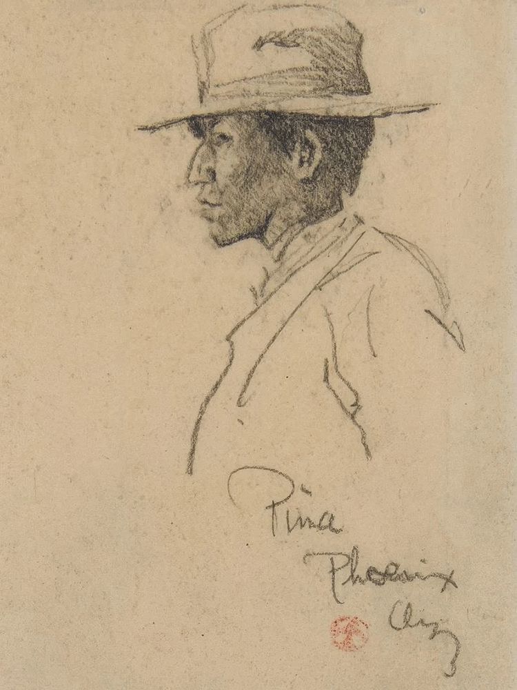 Pima Phoenix Arizona art print by Maynard Dixon for $57.95 CAD