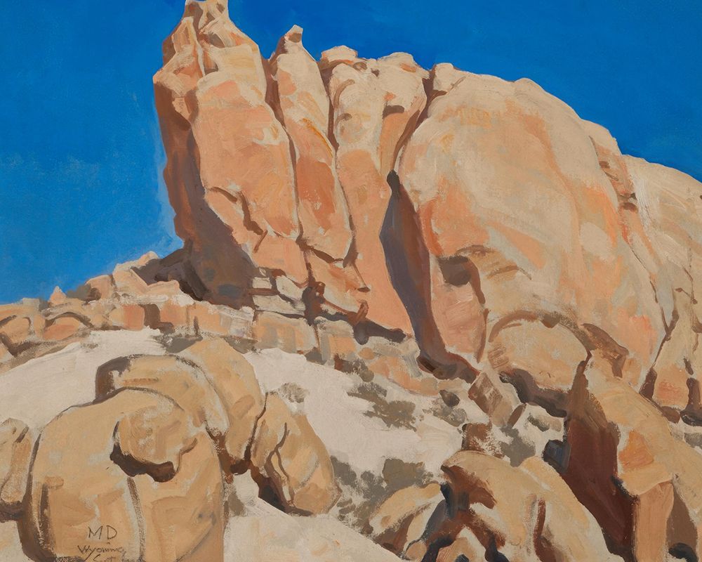 Point of Rocks 1936 art print by Maynard Dixon for $57.95 CAD