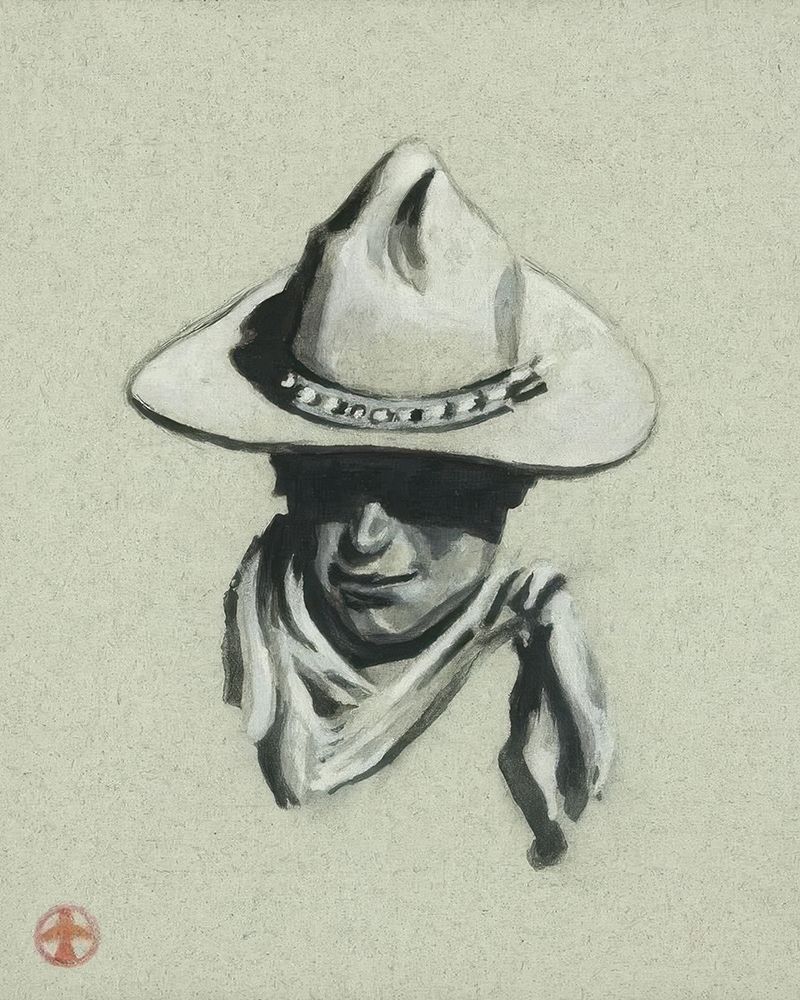 Portrait of a Cowboy art print by Maynard Dixon for $57.95 CAD