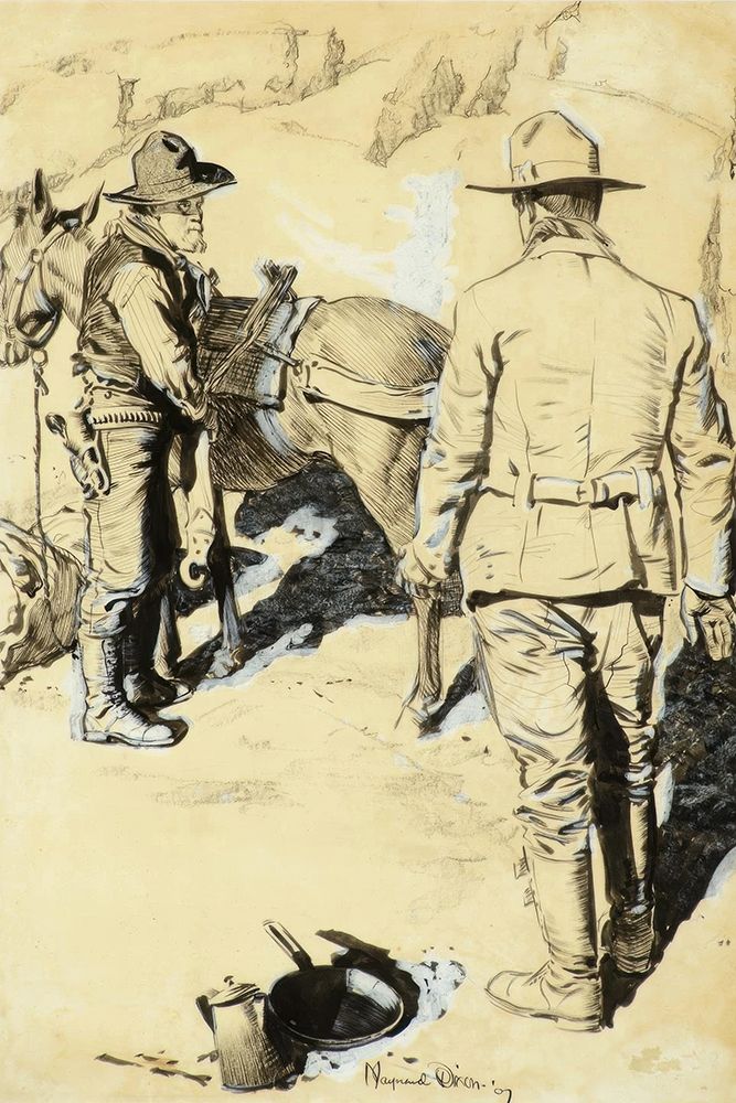 Prospectors 1907 art print by Maynard Dixon for $57.95 CAD
