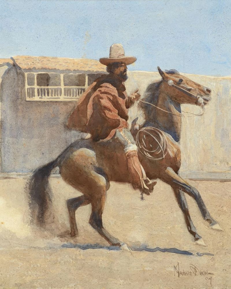 Ranchero of Old California 1904 art print by Maynard Dixon for $57.95 CAD