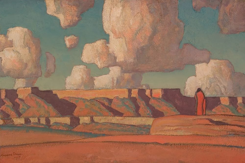 Remembrance of Tusayan 1925 art print by Maynard Dixon for $57.95 CAD