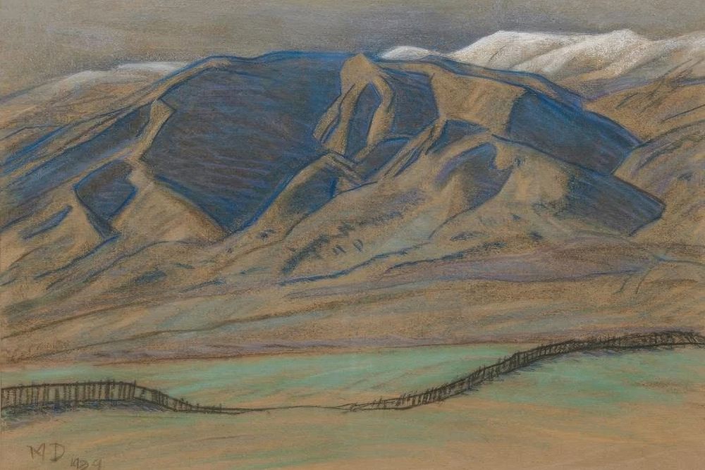 Rolling Foothills 1939 art print by Maynard Dixon for $57.95 CAD