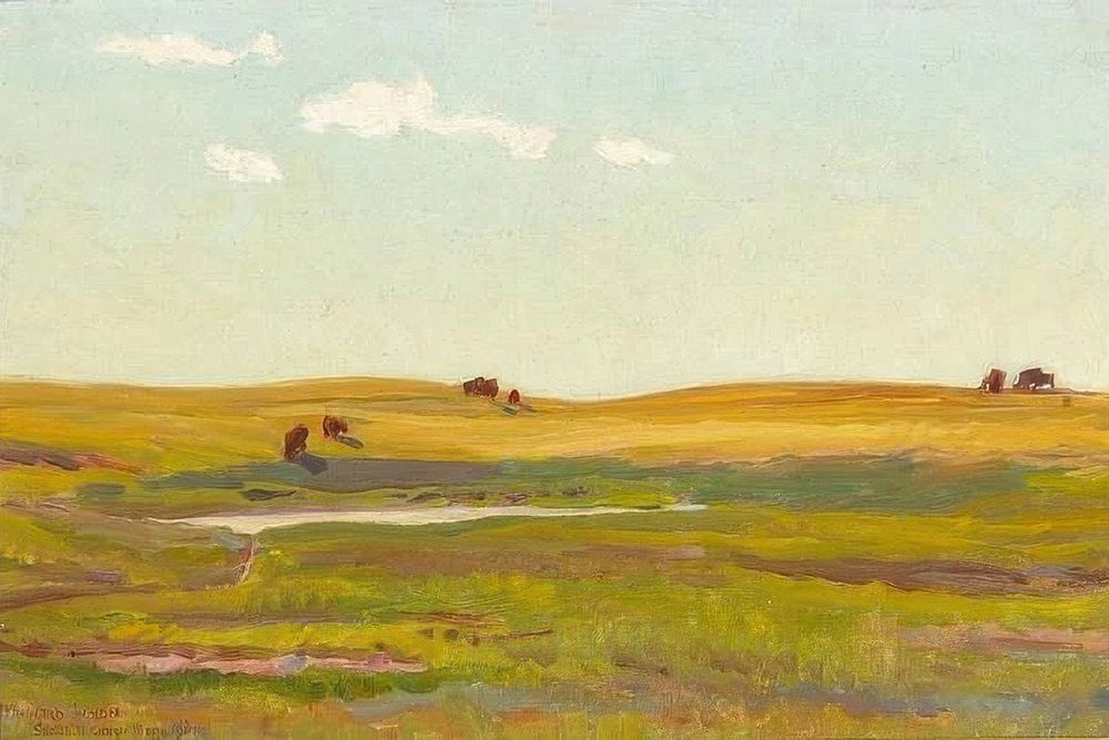 Sandhill Camp 1921 art print by Maynard Dixon for $57.95 CAD
