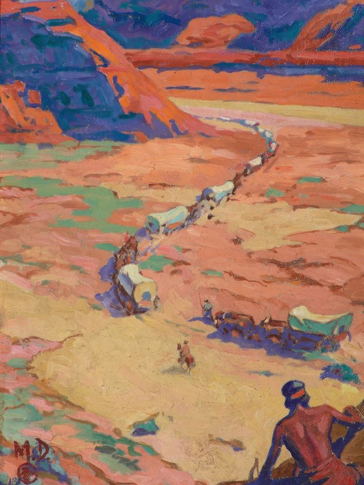 Scouting the Intruders art print by Maynard Dixon for $57.95 CAD