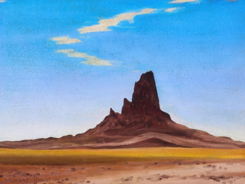 Sentinel Peak 1941 art print by Maynard Dixon for $57.95 CAD