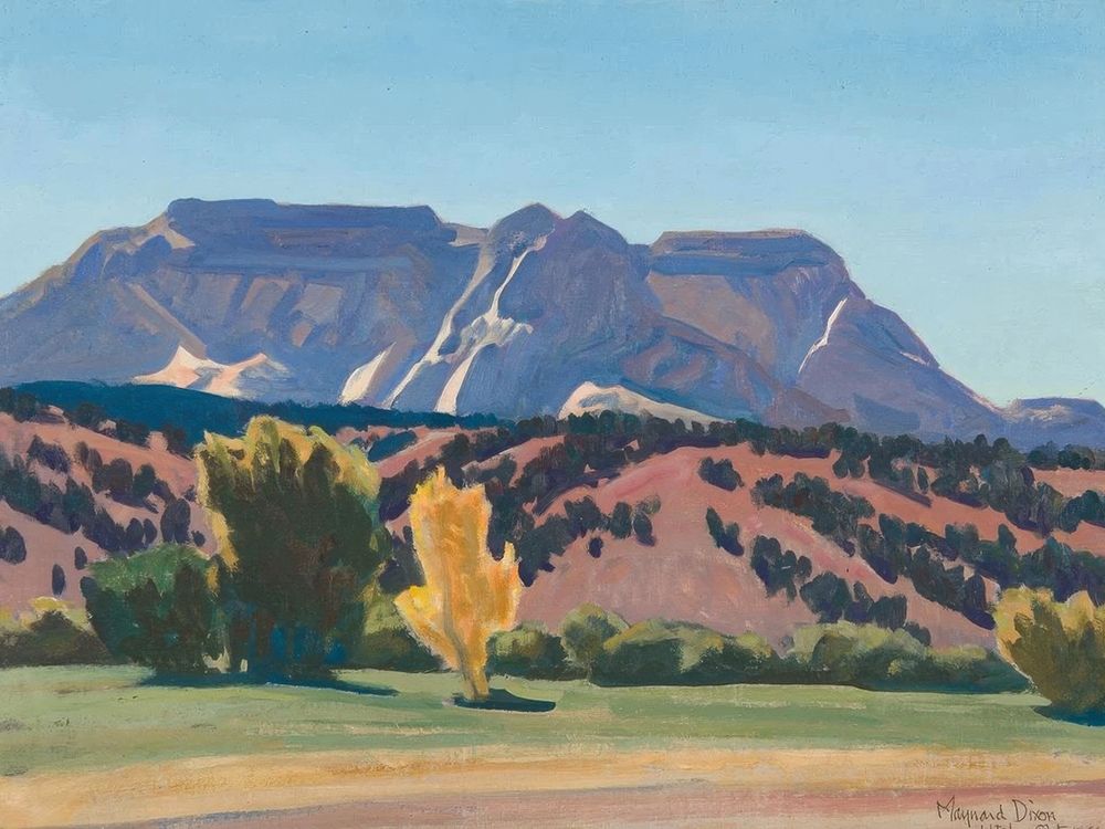 Shadow Side 1944 art print by Maynard Dixon for $57.95 CAD