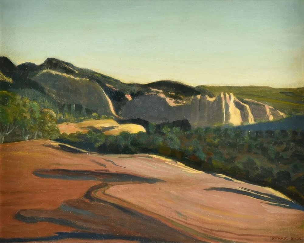 Shadows in the Canyon art print by Maynard Dixon for $57.95 CAD