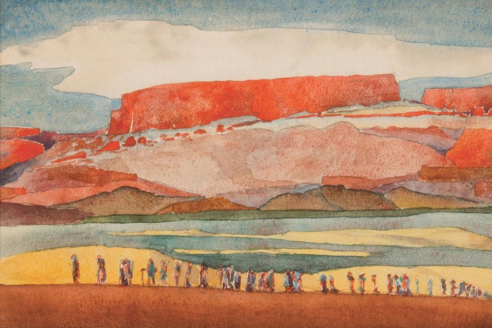 Study for Migration art print by Maynard Dixon for $57.95 CAD