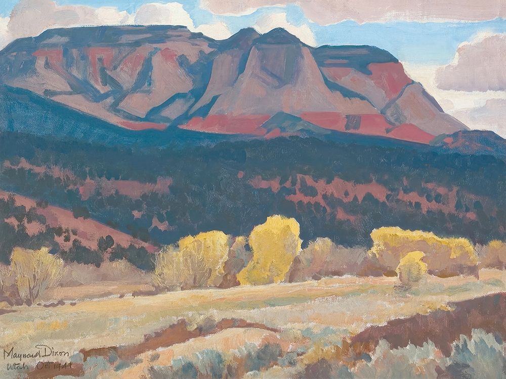 Sungleam and Shadow 1941 art print by Maynard Dixon for $57.95 CAD