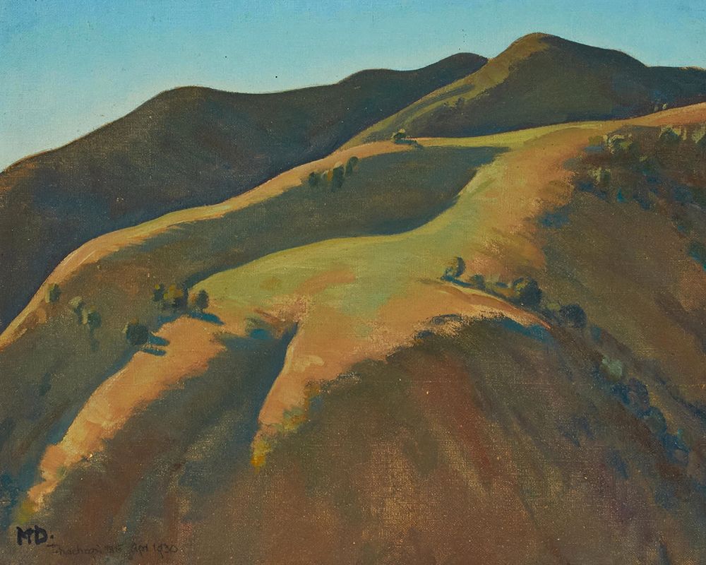 Tehachapi Mountains, Study for Deer Heaven 1930 art print by Maynard Dixon for $57.95 CAD