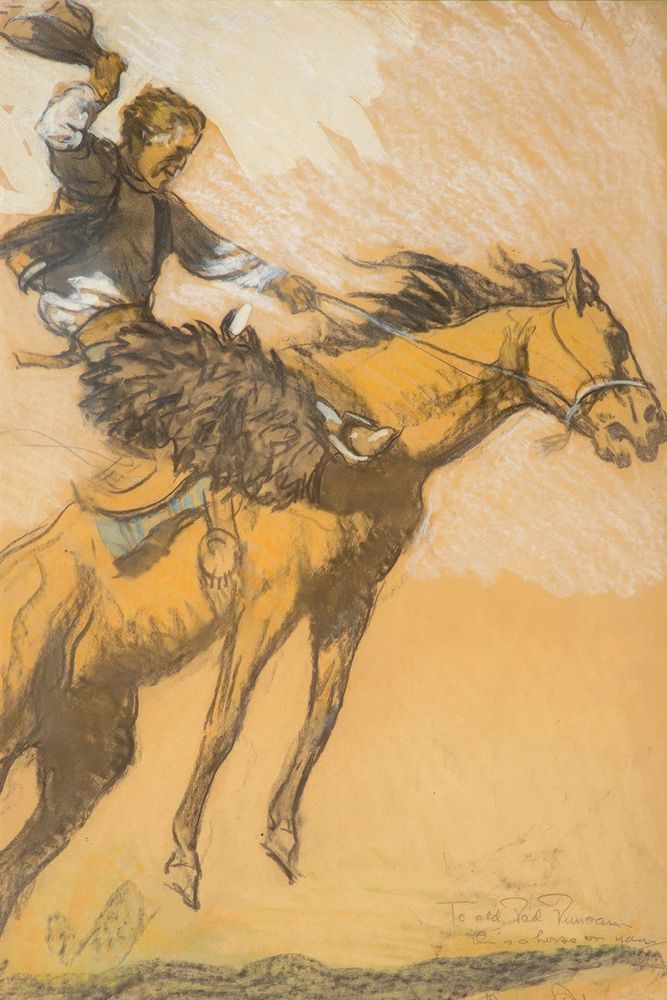 The Buckaroo art print by Maynard Dixon for $57.95 CAD