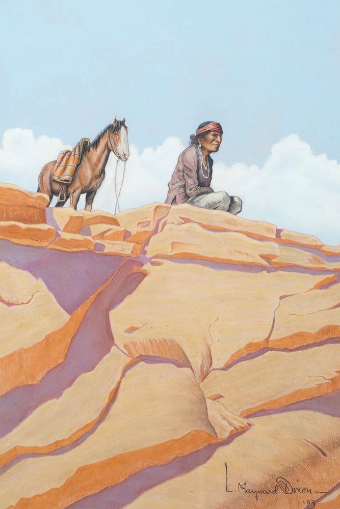 The Lookout 1903 art print by Maynard Dixon for $57.95 CAD