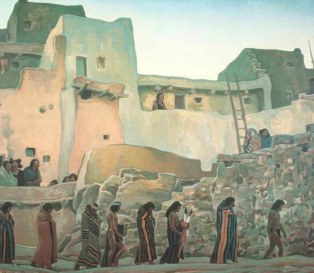 The Wise Men art print by Maynard Dixon for $57.95 CAD