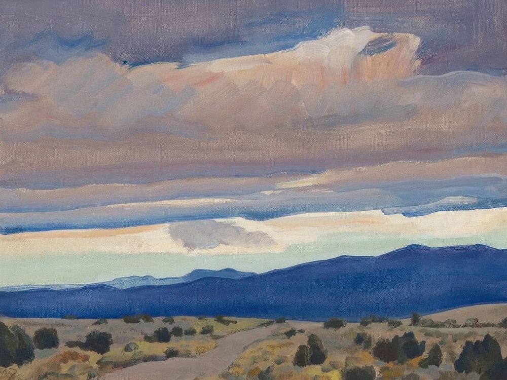 Traveling Storm art print by Maynard Dixon for $57.95 CAD