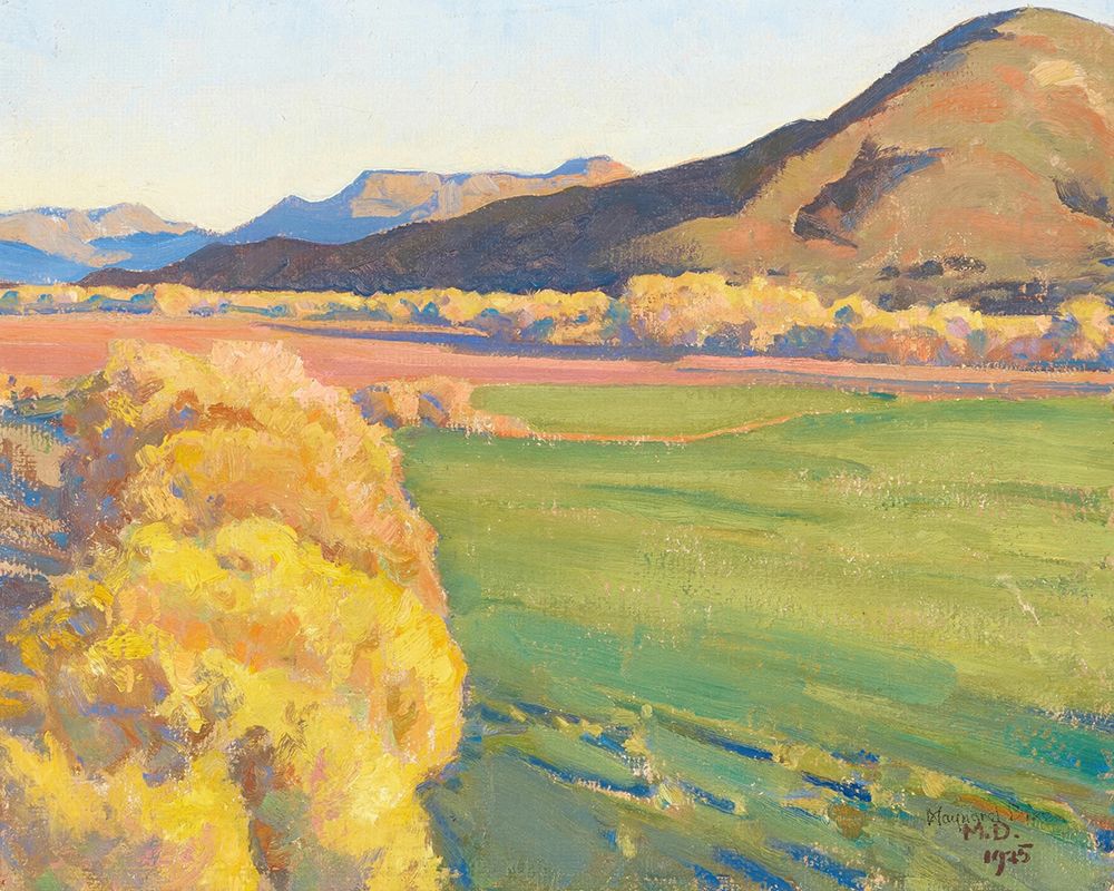 Willows of Mt. Carmel 1925 art print by Maynard Dixon for $57.95 CAD