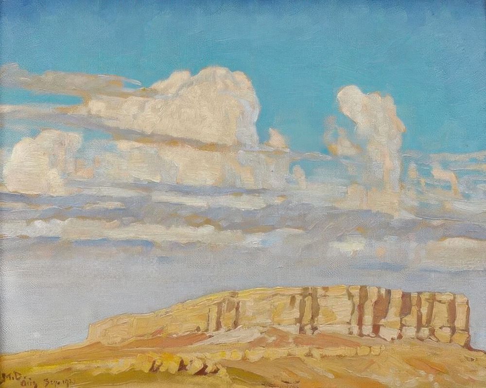 Yellow Mesa art print by Maynard Dixon for $57.95 CAD