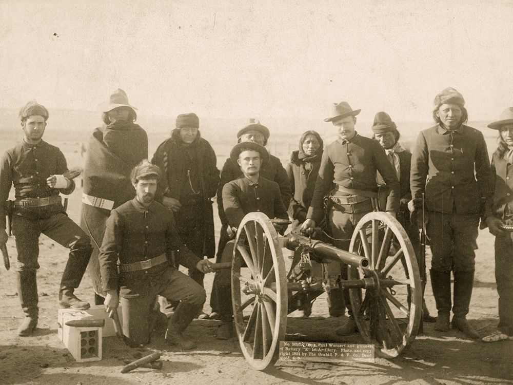 Gunners of Battery E 1st Artillery art print by John C.H. Grabill for $57.95 CAD