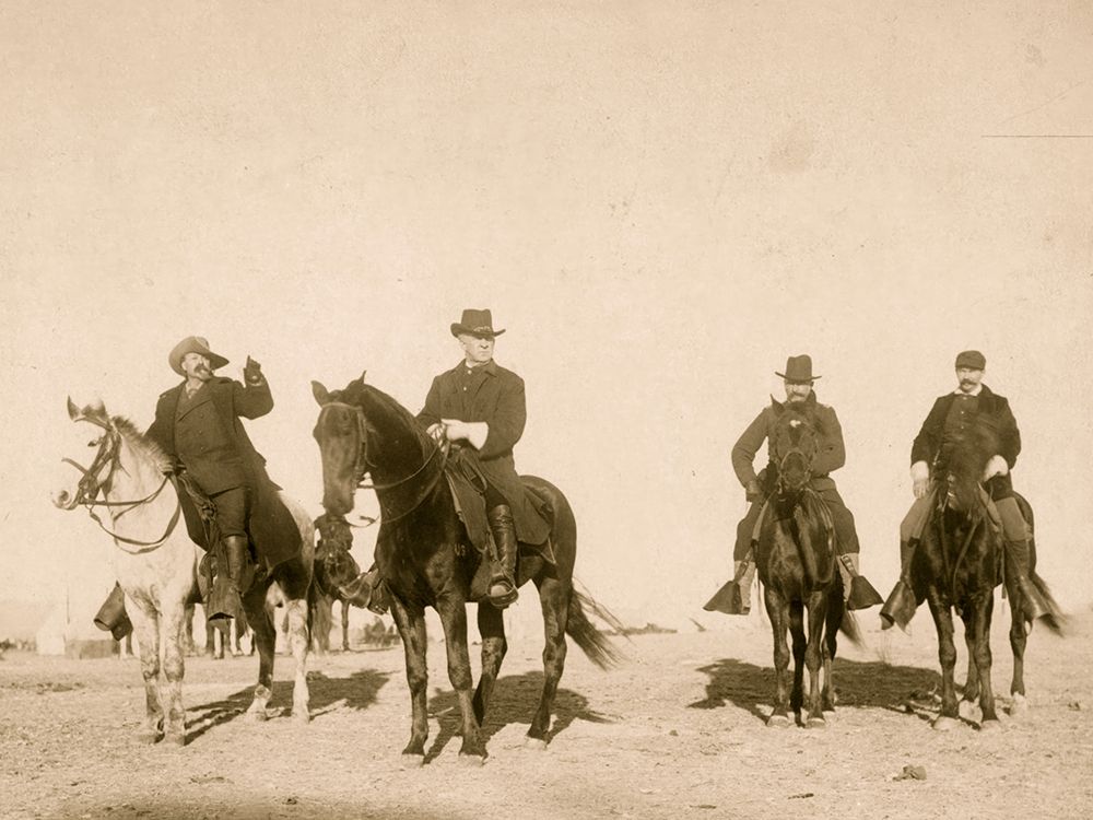 Viewing Hostile Indian Camp art print by John C.H. Grabill for $57.95 CAD