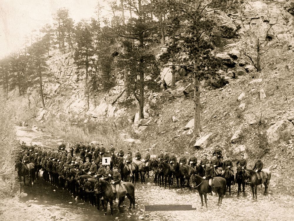 I troop, 8th Cavalry art print by John C.H. Grabill for $57.95 CAD