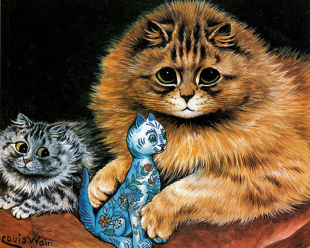 Which do I Love Best art print by Louis Wain for $57.95 CAD