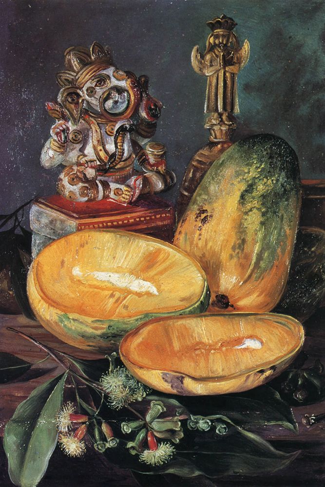 Fruit and Flowers of Clove, and Mango art print by Marianne North for $57.95 CAD