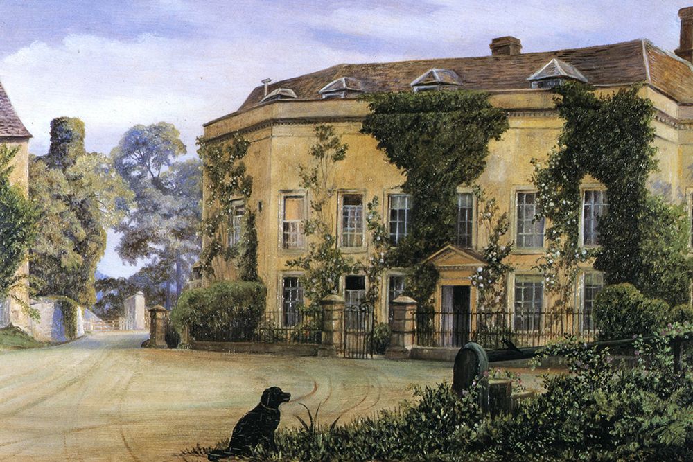 Mount House, Glos where Marianne Spent  her Last Years art print by Marianne North for $57.95 CAD