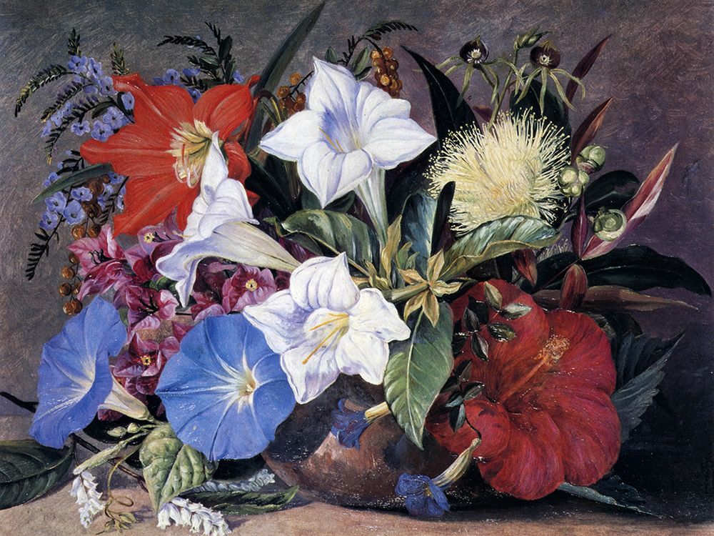 Wild and Cultivated Flowers from South Africa art print by Marianne North for $57.95 CAD