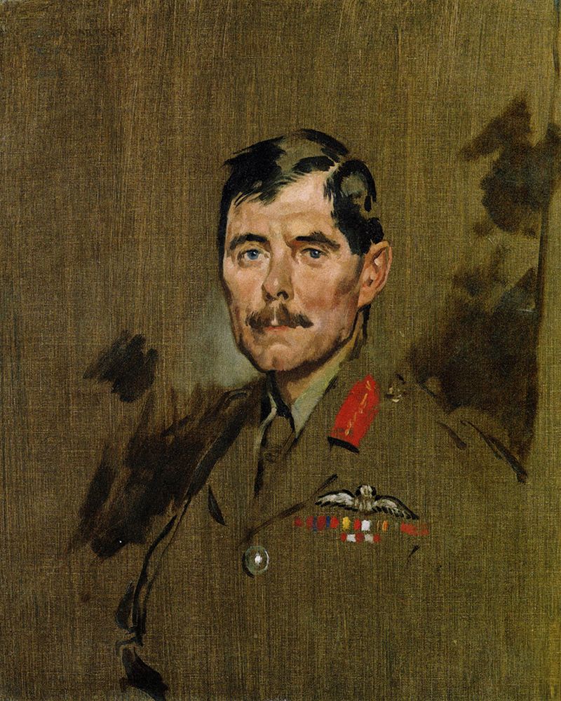 Air Marshall Sir H.M. Trenchard 1917 art print by William Orpen for $57.95 CAD
