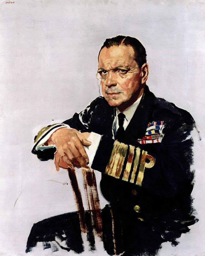 Baron Wester Wemyss 1919 art print by William Orpen for $57.95 CAD