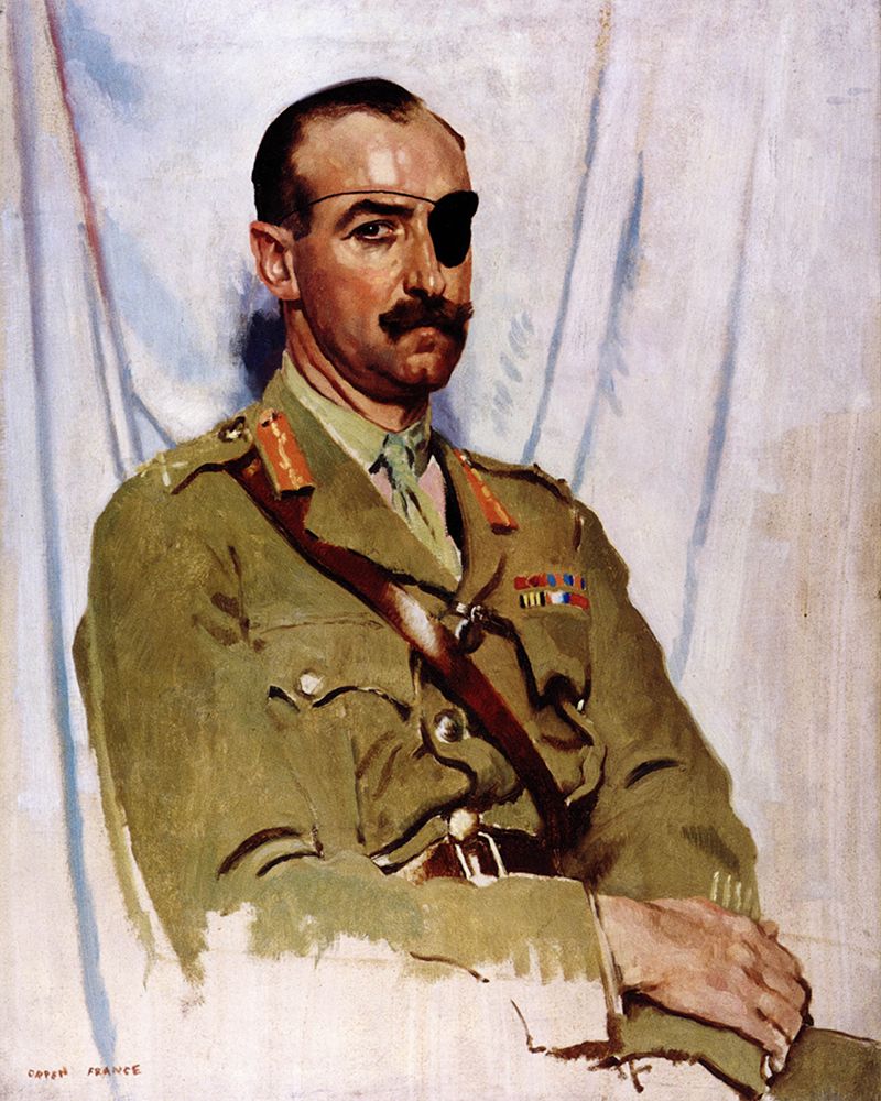 Sir Adrian Carton de Wiart 1919 art print by William Orpen for $57.95 CAD