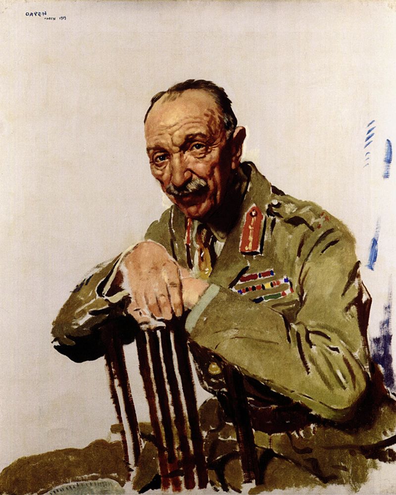 Field Marshal Sir Henry Hughes Wilson 1919 art print by William Orpen for $57.95 CAD