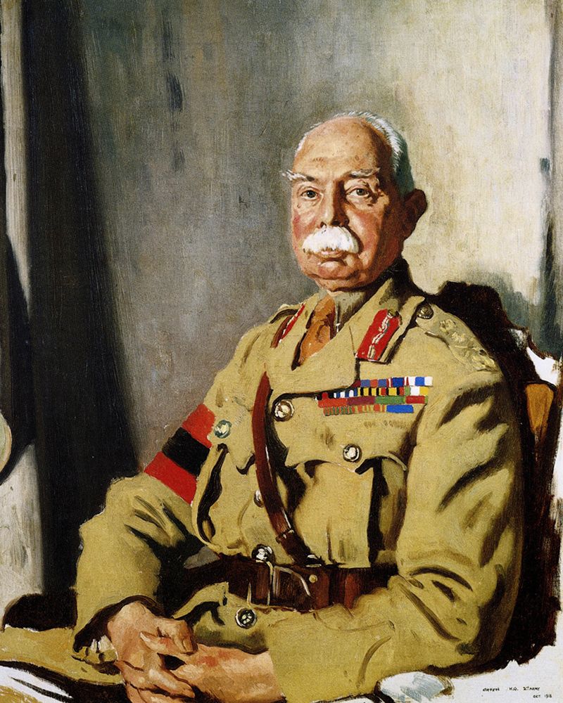 General Sir Herbert Plumer 1918 art print by William Orpen for $57.95 CAD