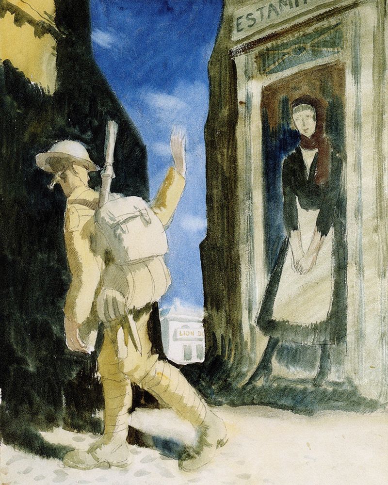 Good-bye-ee, Cassel 1917 art print by William Orpen for $57.95 CAD