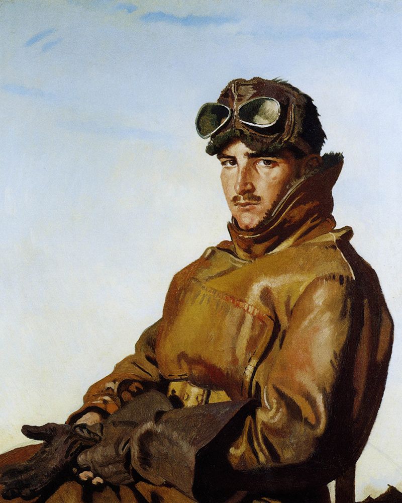 Lt R.T.C. Hoidge 1917 art print by William Orpen for $57.95 CAD