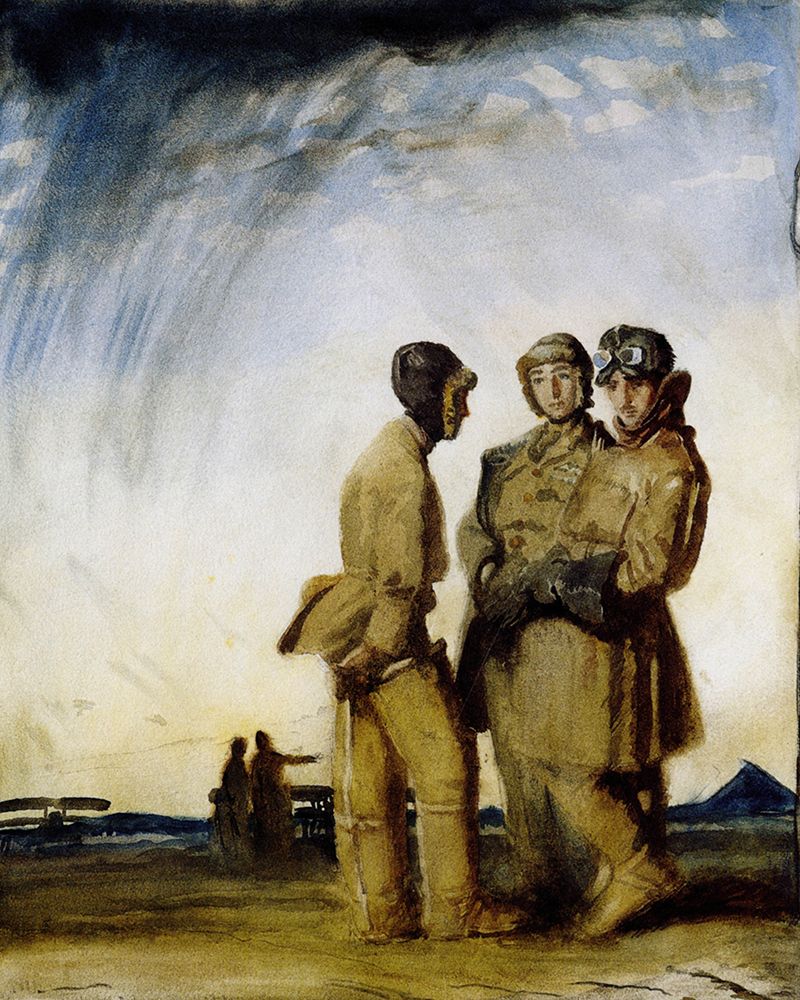 The Return of the Patrol 1917 art print by William Orpen for $57.95 CAD