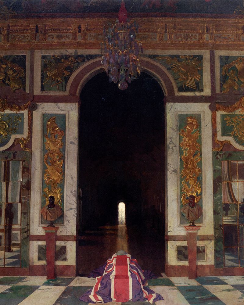 To the Unknown British Soldier in France 1922 art print by William Orpen for $57.95 CAD