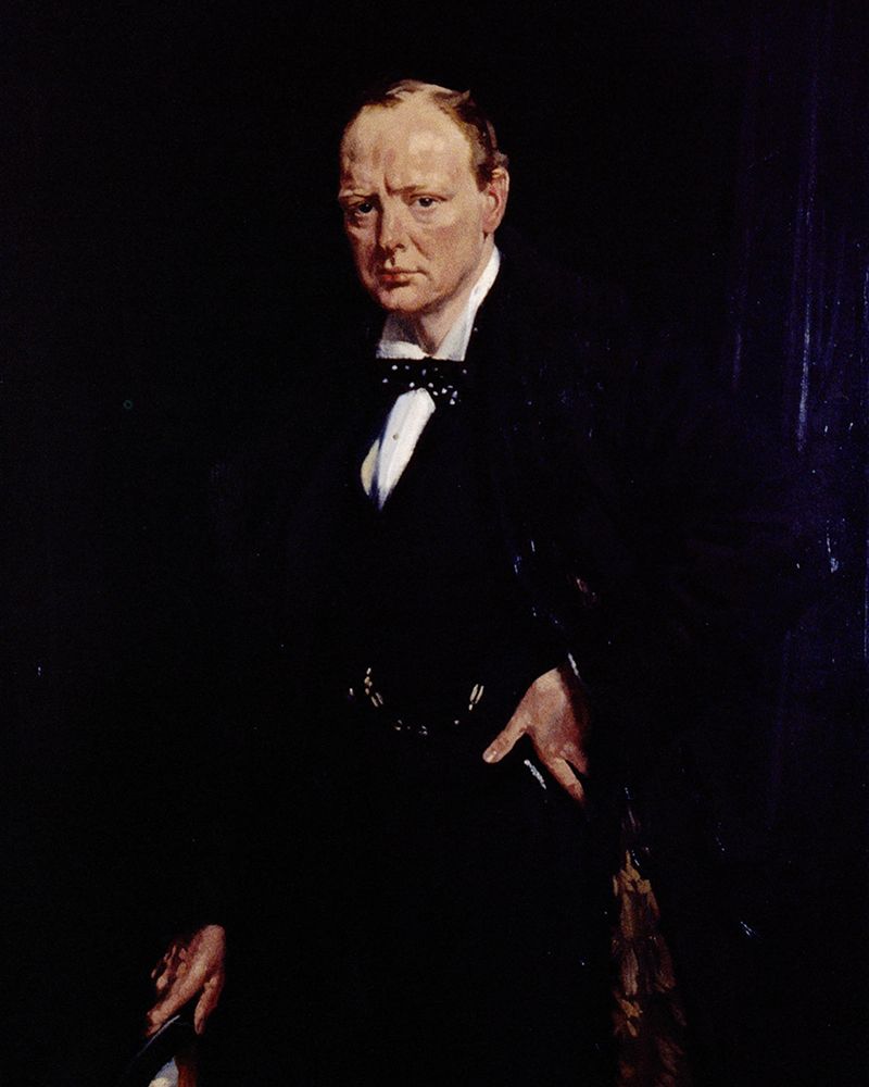 Winston Churchill 1916 art print by William Orpen for $57.95 CAD