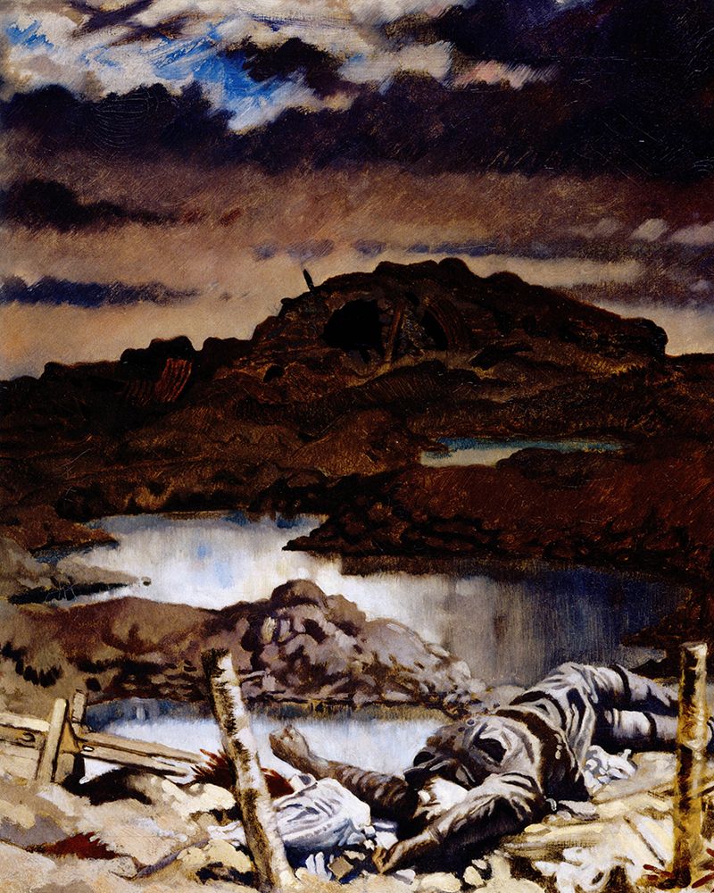 Zonnebeke art print by William Orpen for $57.95 CAD