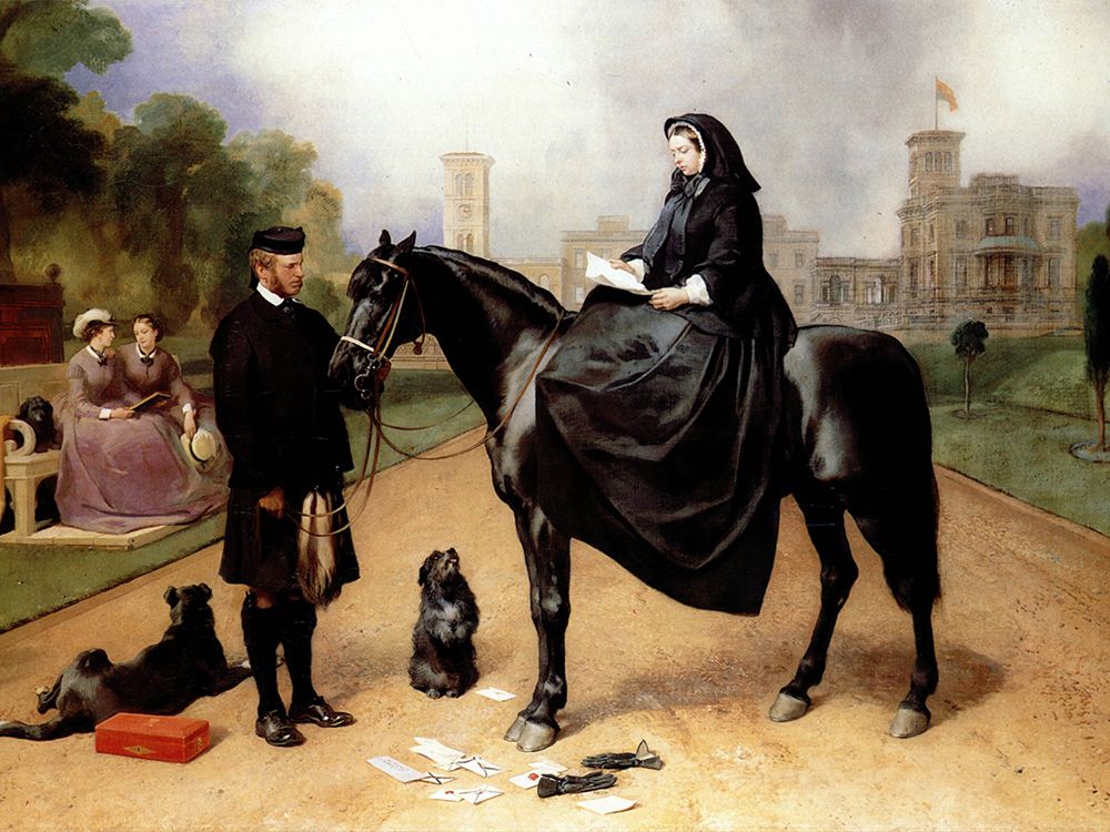 Sorrow 1865 art print by Edwin Landseer for $57.95 CAD