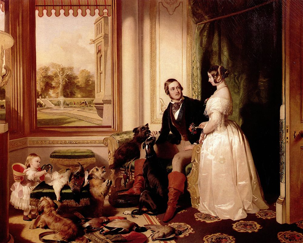 Windsor Castle in Modern Times ca 1842 art print by Edwin Landseer for $57.95 CAD