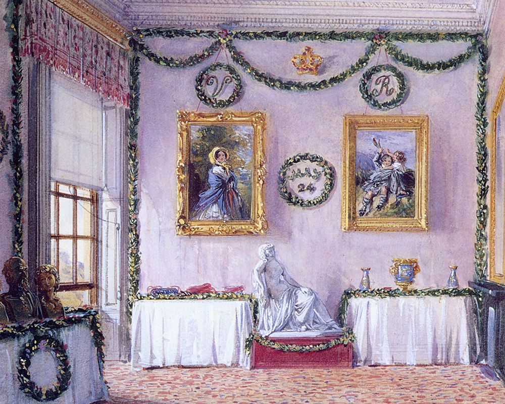 Queen Victorias Birthday Table 1849 art print by Joseph Nash for $57.95 CAD