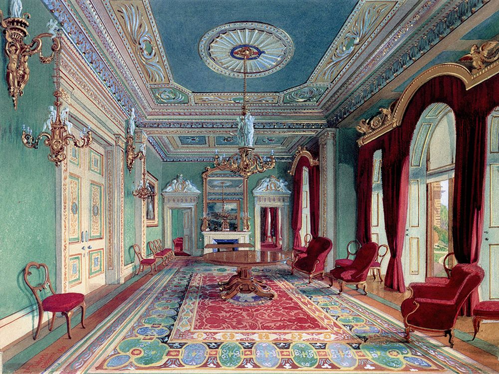 The Council Rooms, Osborne House 1861 art print by James Roberts for $57.95 CAD
