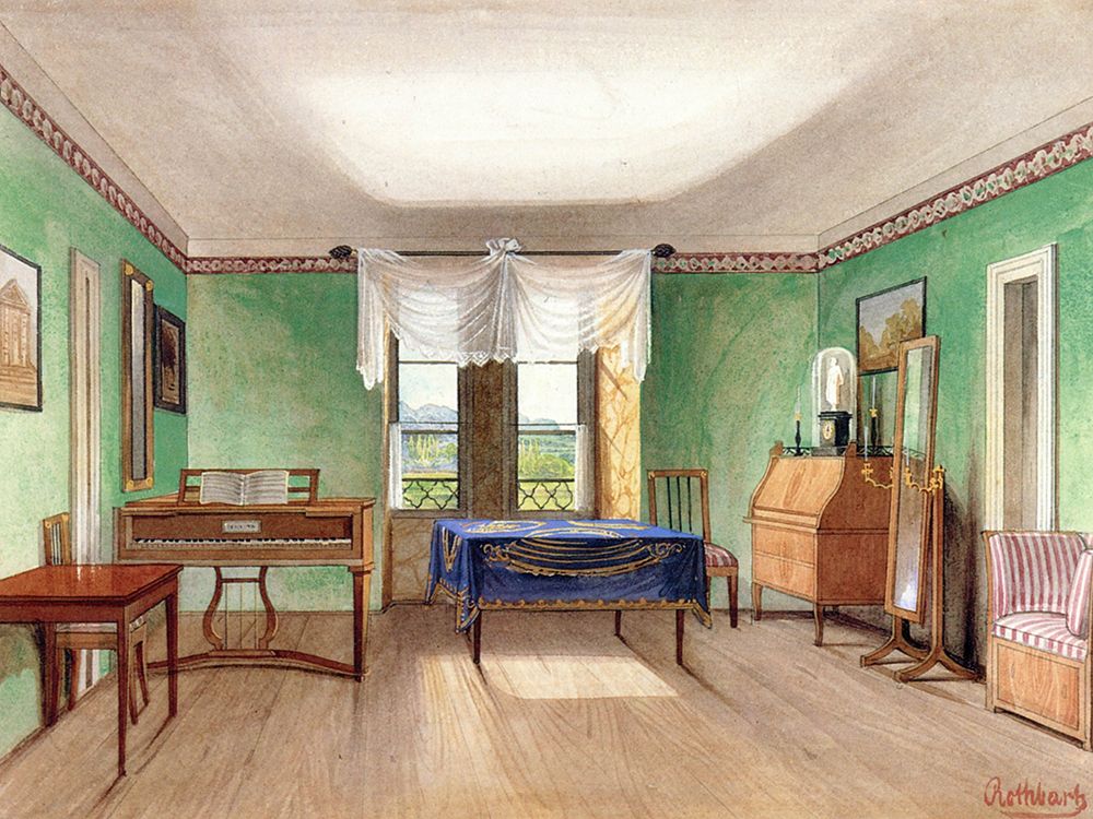 Rosenau, Room Occupied by Albert and bro Ernest art print by Ferdinand Rothbart for $57.95 CAD