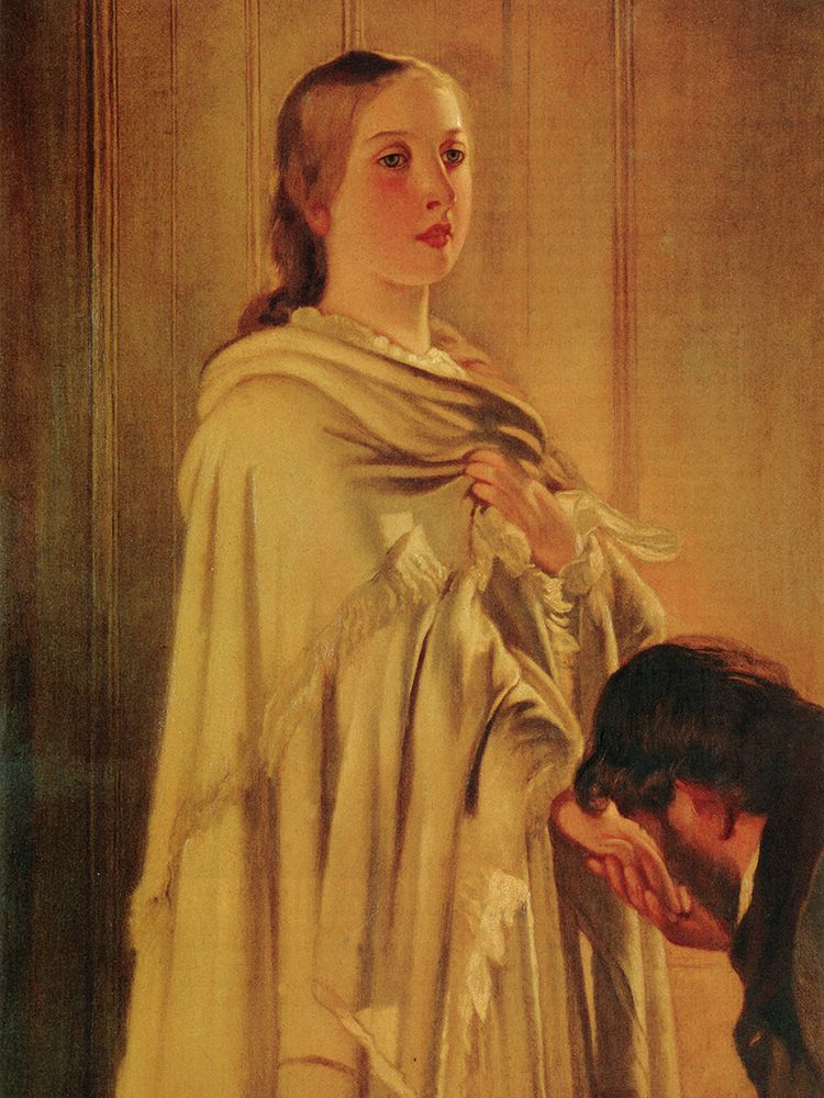 Victoria Receiving News of Accession 1837 art print by Frederick Parsons Shuckard for $57.95 CAD