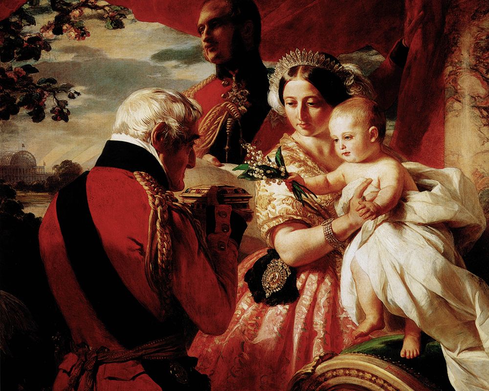 The First of May 1851 art print by Franz Xaver Winterhalter for $57.95 CAD