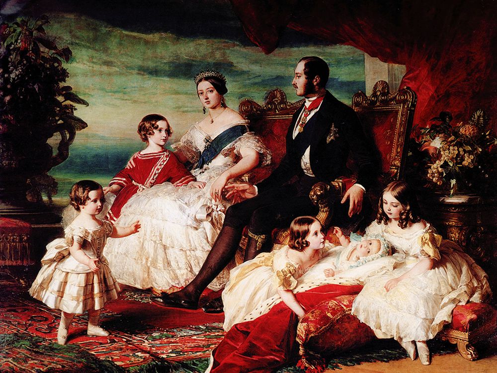 The Royal Family in 1846 art print by Franz Xaver Winterhalter for $57.95 CAD