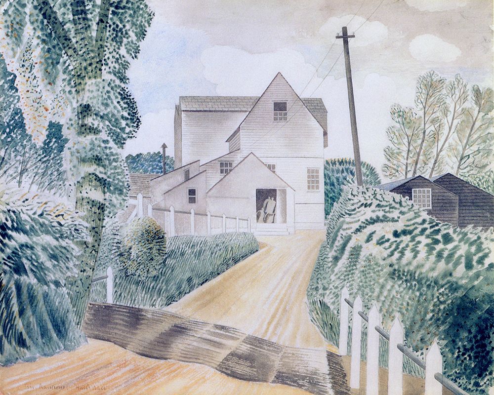 Hulls Mill 1935 art print by Eric Ravilious for $57.95 CAD
